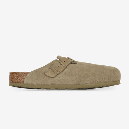 BIRKENSTOCK boston BOSTON SUEDE FADED KHAKI KAKI HOMME