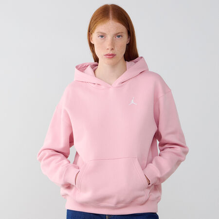 HOODIE OVERSIZE BROOKLYN : ROSE/BLANC