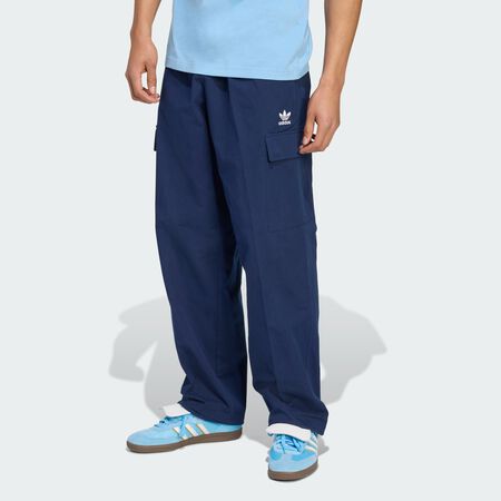 ADIDAS ORIGINALS Trèfle Essentials Woven Night Indigo / White HOMME