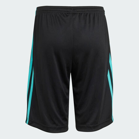 ADIDAS PERFORMANCE SHORT MERCEDES - AMG PETRONAS FORMULA ONE TEAM DNA Black / White JUNIOR
