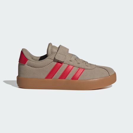 ADIDAS SPORTSWEAR VL Court 3.0 Shoes Blanch Cargo / Pure Ruby / Gold Metallic TODDLERS