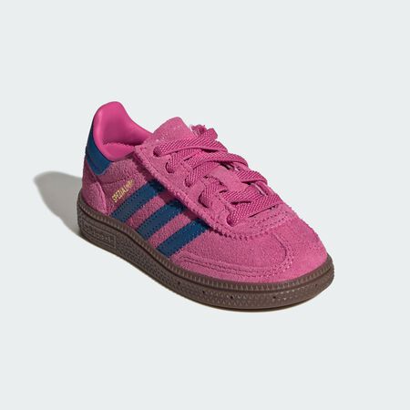 ADIDAS ORIGINALS Chaussure lacets élastiques fermeture confortable Handball Spezial Enfants Shock Pink / Dark Marine / Gum BÉBÉ