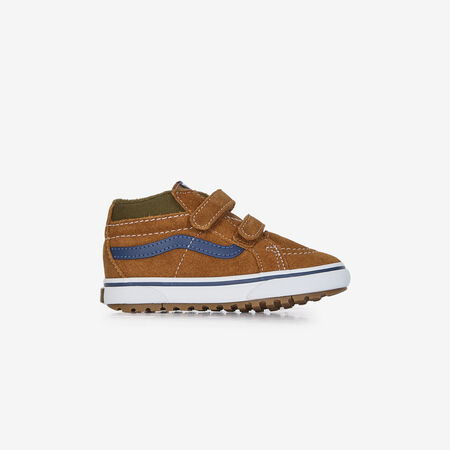 SK8-MID V MTE : MARRON/BLEU