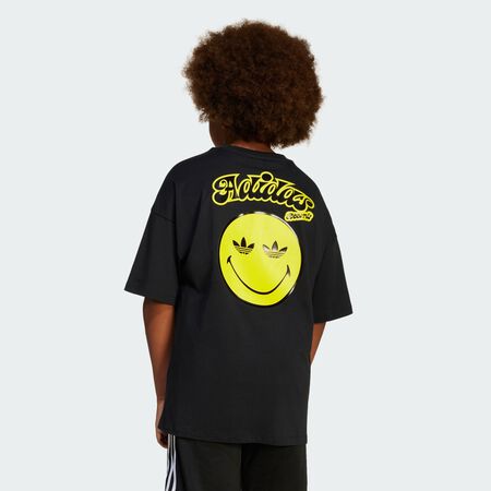 ADIDAS ORIGINALS T-shirt adidas Originals x Smiley World Enfants Black JUNIOR
