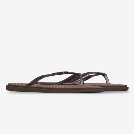 HAVAIANAS SLIM POINT BROWN WOMEN