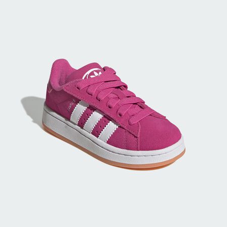 ADIDAS ORIGINALS Chaussures lacets élastiques fermeture confortable Campus 00s Enfants Semi Lucid Fuchsia / Cloud White / Gum BÉBÉ