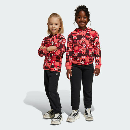 ADIDAS SPORTSWEAR Ensemble bébés Disney Mickey Mouse Preloved Scarlet / Multicolor CADET