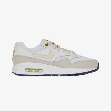 NIKE air max AIR MAX 1 BLANC/BEIGE JUNIOR