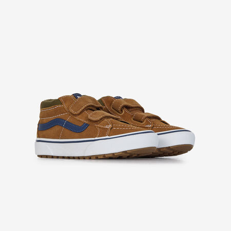 VANS SK8-MID V MTE MARRON/BLEU CADET