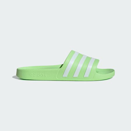ADIDAS SPORTSWEAR adilette Adilette Aqua Slides Green Spark / Cloud White / Green Spark MEN