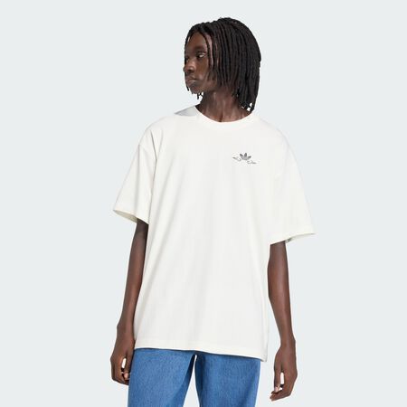 ADIDAS ORIGINALS Japanese Forg Graphic T-shirt Off White MEN