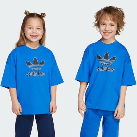 ADIDAS ORIGINALS Ensemble Crew Enfants Blue CADET