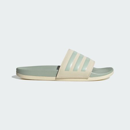 ADIDAS SPORTSWEAR Adilette Comfort Slides Wonder White / Linen Green Met. / Linen Green Met. WOMEN