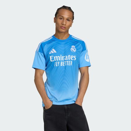 ADIDAS PERFORMANCE Real Madrid 25/26 Home Goalkeeper Jersey Blue Burst / Ray Blue MEN