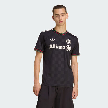 ADIDAS PERFORMANCE Maillot third adidas FC Bayern 2025/2026 pour l’équipe féminine Black / Halo Ivory MIXTE