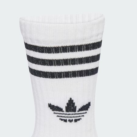 ADIDAS ORIGINALS Chaussettes mi-mollet (3 paires) White / Black CADET