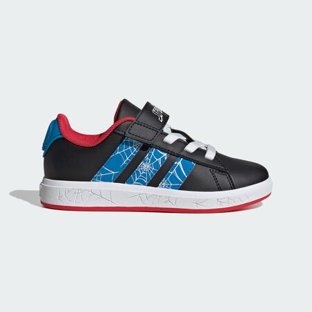 ADIDAS SPORTSWEAR Chaussures adidas Marvel Spider-Man Grand Court Enfants Core Black / Bright Blue / Pure Ruby BÉBÉ