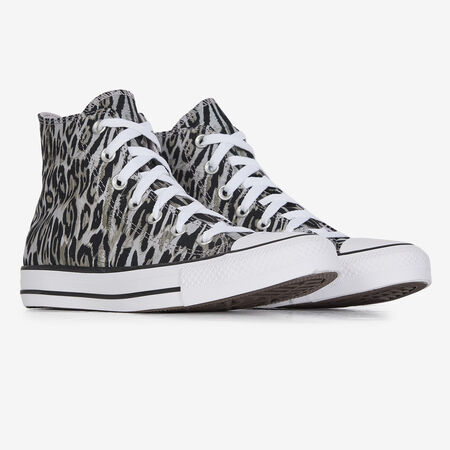 CONVERSE chuck taylor all star CTAS HI LEOPARD BEIGE/BLACK WOMEN