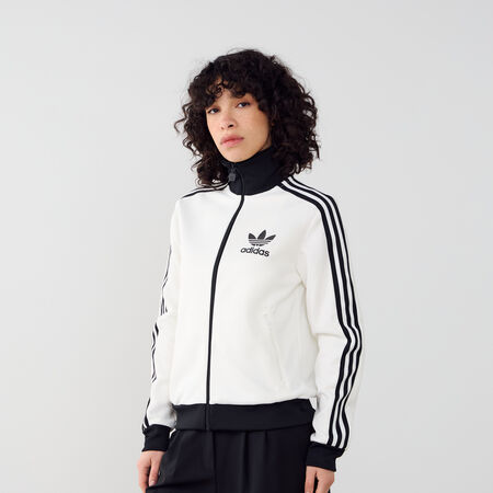 ADIDAS ORIGINALS JACKET FZ BECKENBAUER WHITE/BLACK WOMEN