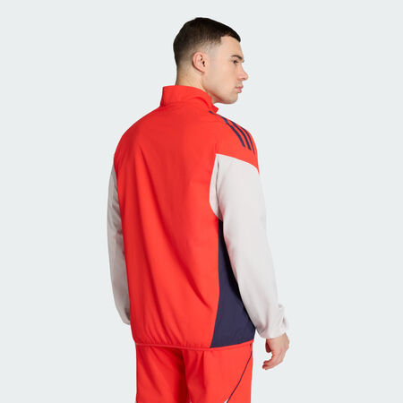 ADIDAS PERFORMANCE FC Bayern Tiro 25 Competition Presentation Jacket Hi-Res Red MEN