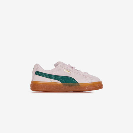 PUMA suede SUEDE XL PINK/GREEN BABIES