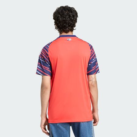 ADIDAS PERFORMANCE Maillot Third Révolution de la Nouvelle-Angleterre 25/26 Bright Red / Night Sky HOMME