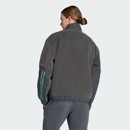 ADIDAS ORIGINALS Molleton Mercedes - AMG Petronas Formula One Team Premium Sweat Half-Zip Dgh Solid Grey HOMME