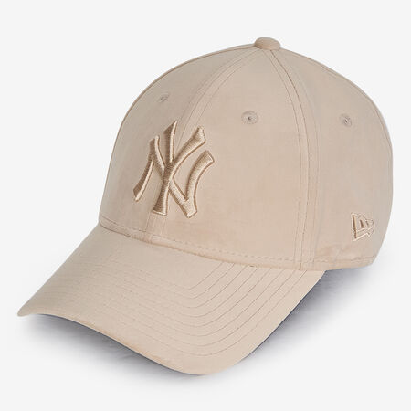 NEW ERA 9FORTY NY VELVET MONOCHROME BEIGE HOMME