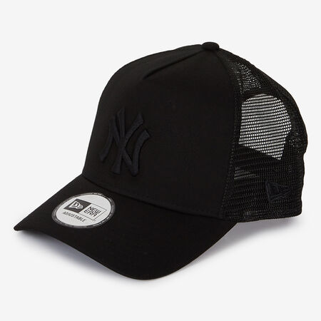 NEW ERA TRUCKER NY BLACK MEN