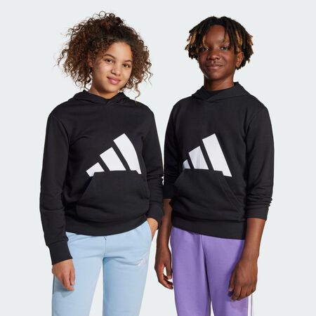 ADIDAS SPORTSWEAR Sweat-shirt à capuche Essentials Enfants Black / White JUNIOR