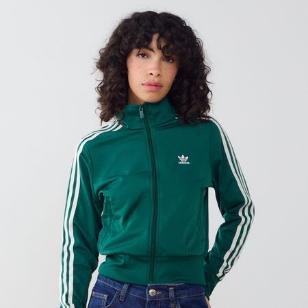 JACKET FZ TRACKTOP FIREBIRD : VERT/BLANC