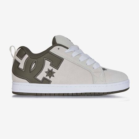 DC SHOES COURT GRAFFIK WHITE/KHAKI MEN