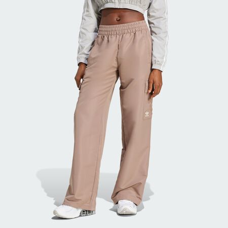 ADIDAS ORIGINALS Pantalon cargo toile Essentials Trace Brown FEMME