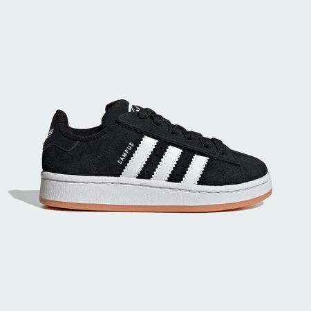 Chaussures lacets élastiques fermeture confortable Campus 00s Enfants : Core Black / Cloud White / Cloud White