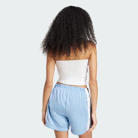 ADIDAS ORIGINALS Haut tube 3 bandes Adicolor White / Black FEMME