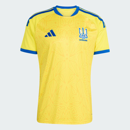 ADIDAS PERFORMANCE Maillot Ukraine 26 Home Bright Yellow HOMME