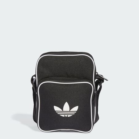 ADIDAS ORIGINALS Adicolor Classic Small Item Bag Black / White UNISEX