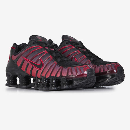 NIKE shox SHOX TL NOIR/ROUGE HOMME
