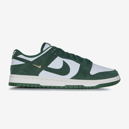 NIKE dunk DUNK LOW SUEDE MINI SWOOSH GREEN/WHITE MEN