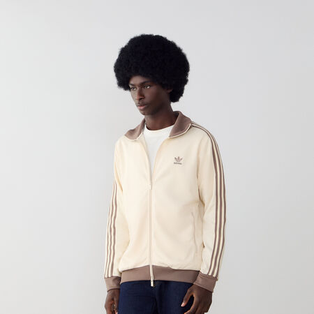 ADIDAS ORIGINALS JACKET FZ BECKENBAUER BEIGE/BROWN MEN