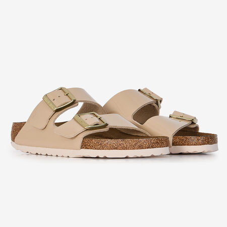 BIRKENSTOCK arizona ARIZONA PATENT SAND BEIGE WOMEN