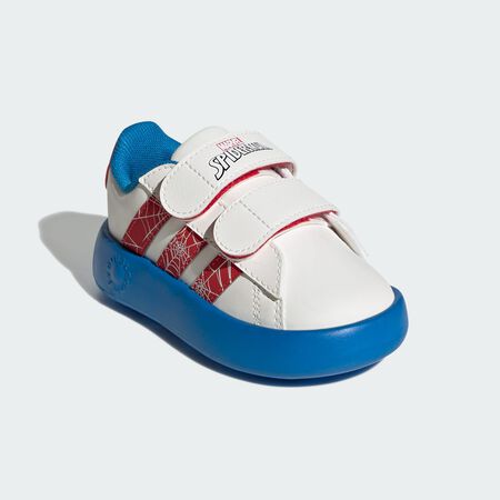 ADIDAS ORIGINALS Chaussure Grand Court adidas x Marvel's Spider-Man Enfants Cloud White / Pure Ruby / Bright Blue BÉBÉ