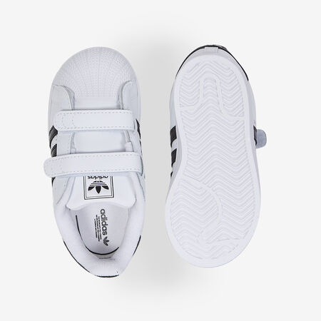 ADIDAS ORIGINALS superstar SUPERSTAR II CF BLANC/NOIR BÉBÉ