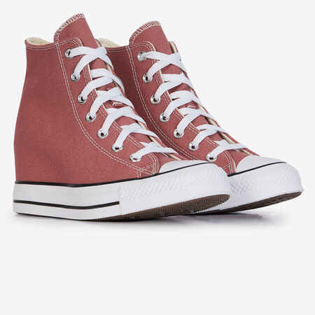 CONVERSE chuck taylor all star CHUCK TAYLOR ALL STAR WEDGE ROSE FEMME