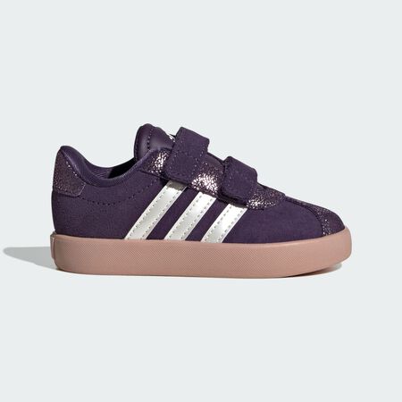 ADIDAS ORIGINALS Chaussure VL Court 3.0 Enfants Aurora Plum / Zero Metalic / Pink Gum BÉBÉ