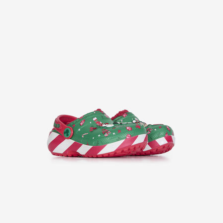 CROCS CLASSIC CLOG MICKEY NOEL VERT/ROUGE BÉBÉ