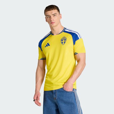 ADIDAS PERFORMANCE Sweden 26 Home Jersey Yellow MEN