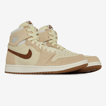 JORDAN air jordan 1 AIR JORDAN 1 ZOOM CMFT 2 MARRON/BEIGE HOMME