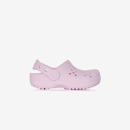 CROCS CLASSIC CLOG FLORAL PINK BABIES