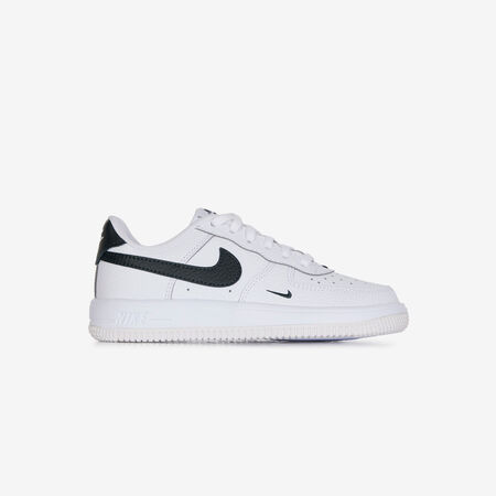 AIR FORCE 1 LOW MINI SWOOSH : BLANC/VERT